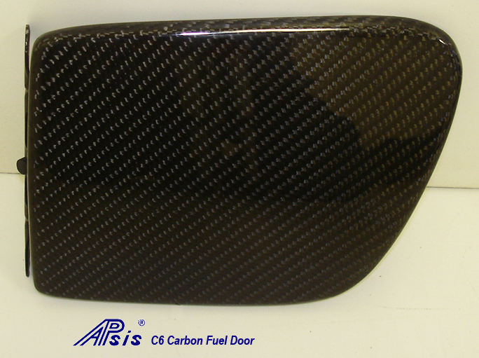 Real Carbon Fiber, C6 Corvette, Fuel Filler Door